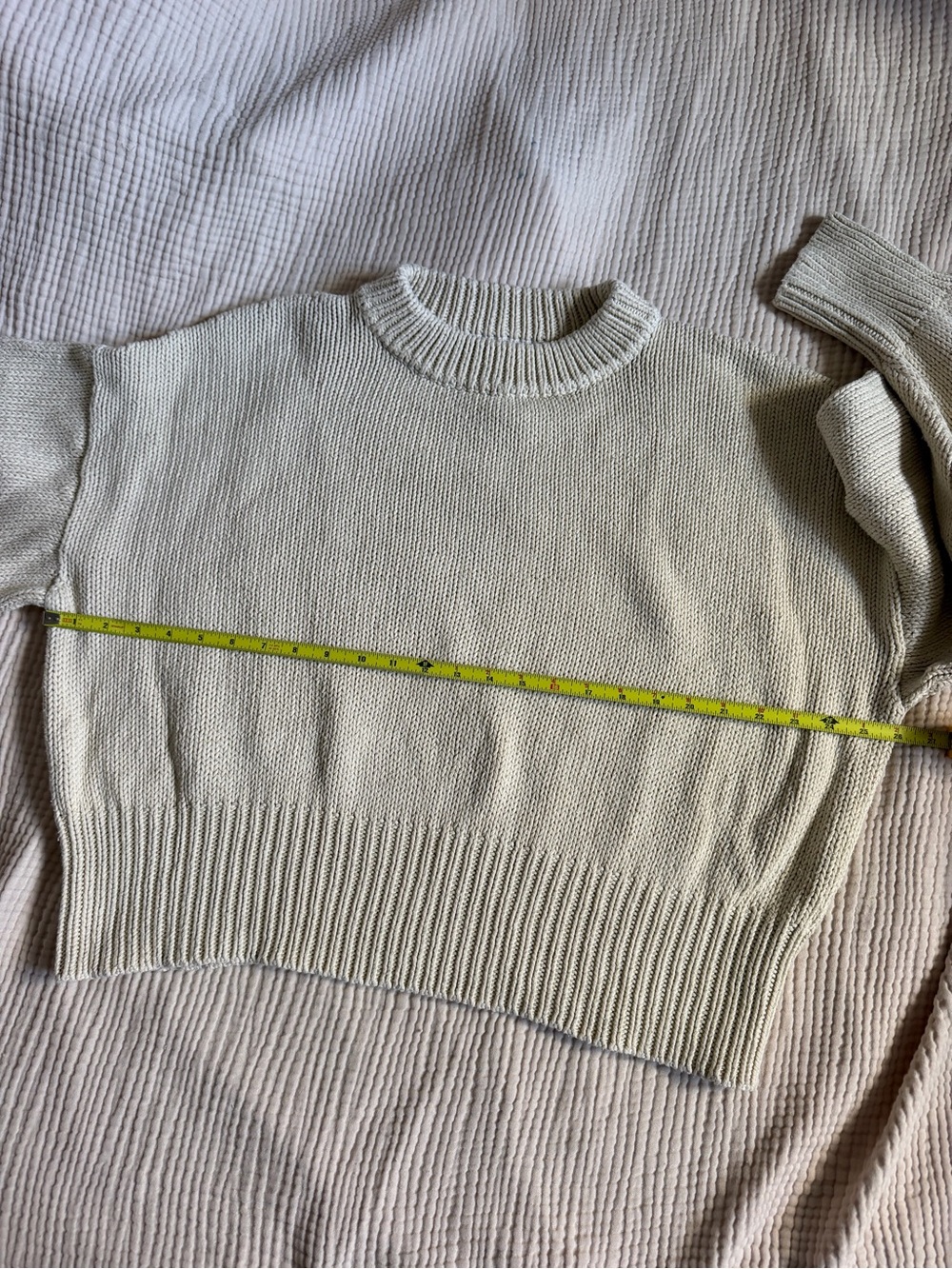 MATE the Label Organic Knit Crew. Size M/L. - Picture 5 of 6